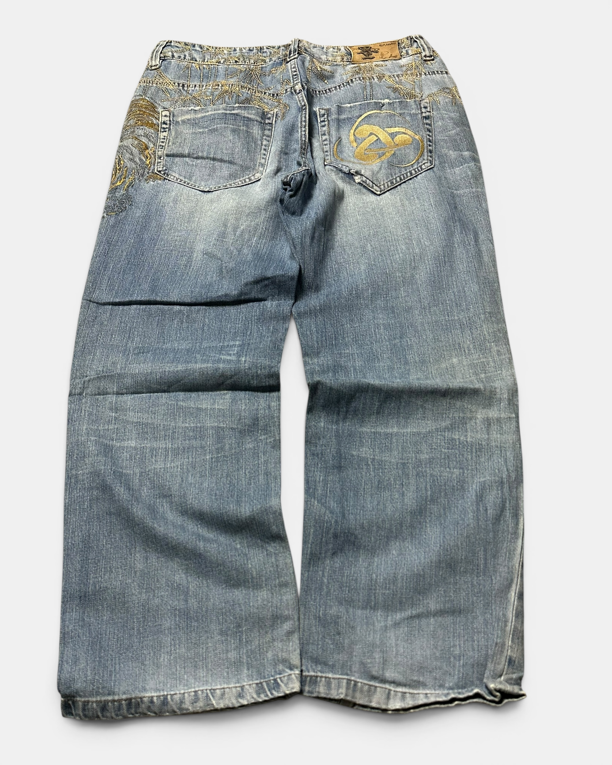 BLUE VINTAGE JAPANESE STYLE DENIM JEANS