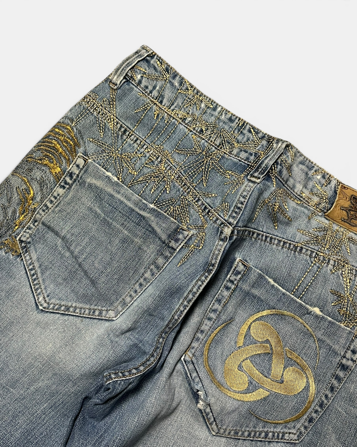 BLUE VINTAGE JAPANESE STYLE DENIM JEANS