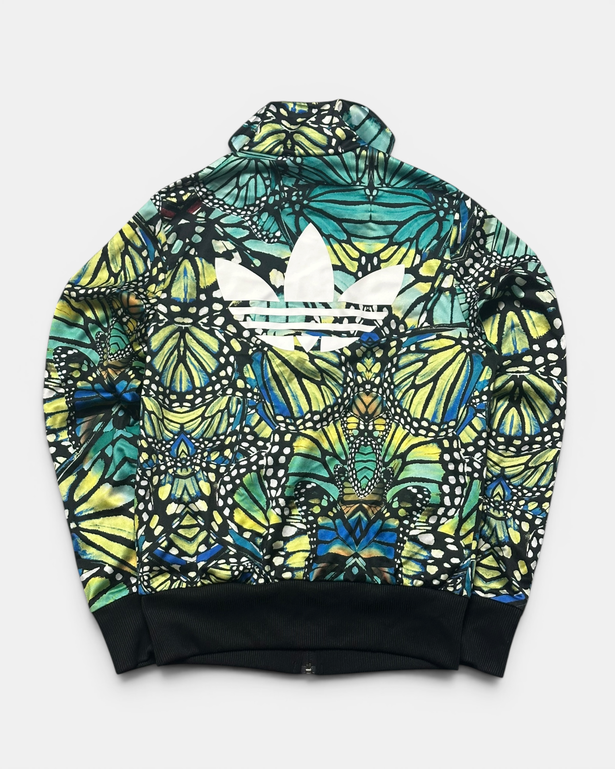COLORFUL VINTAGE ADIDAS RETRO FIREBIRD FLOWERS TRACKJACKET