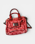 VINTAGE GUESS RARE RED EDITION LEATHER BAG