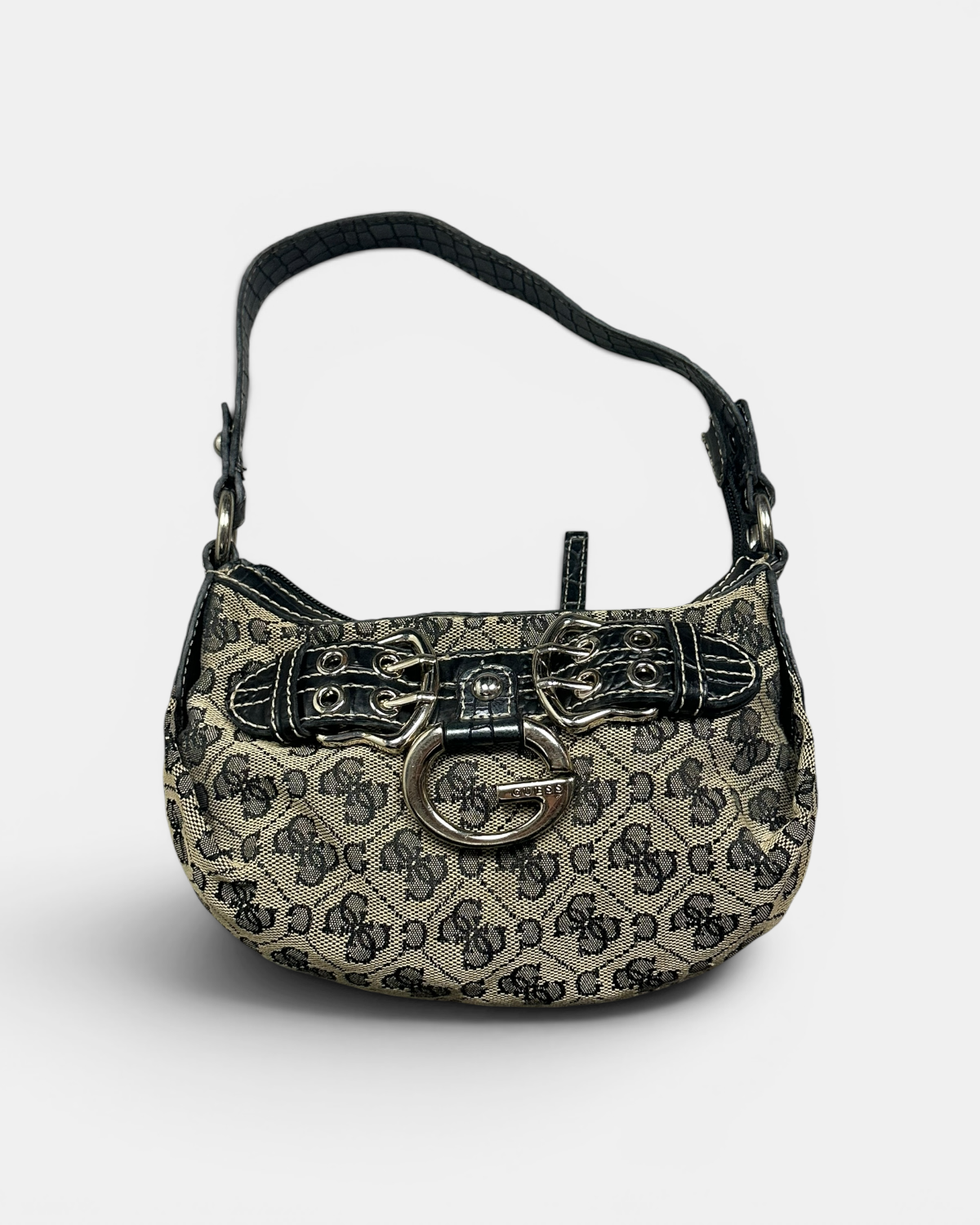 BROWN VINTAGE GUESS RARE Y2K BAG