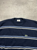 BLUE LACOSTE KNIT SWEATER PULLOVER