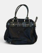 BLACK VINTAGE GUESS BIG BAG Y2K RARE