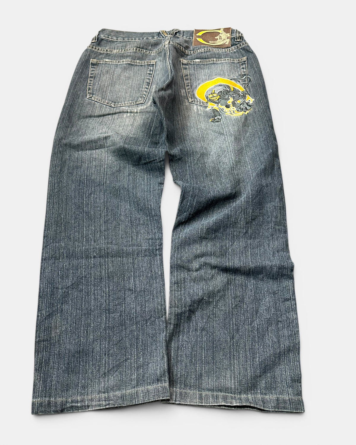 BLUE VINTAGE JAPANESE STYLE DENIM JEANS