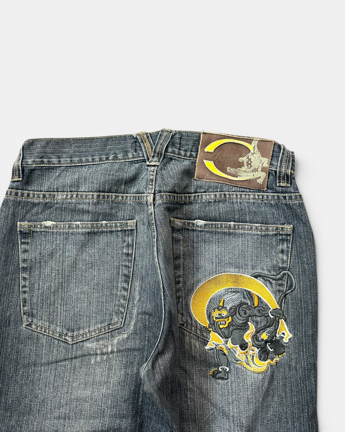 BLUE VINTAGE JAPANESE STYLE DENIM JEANS