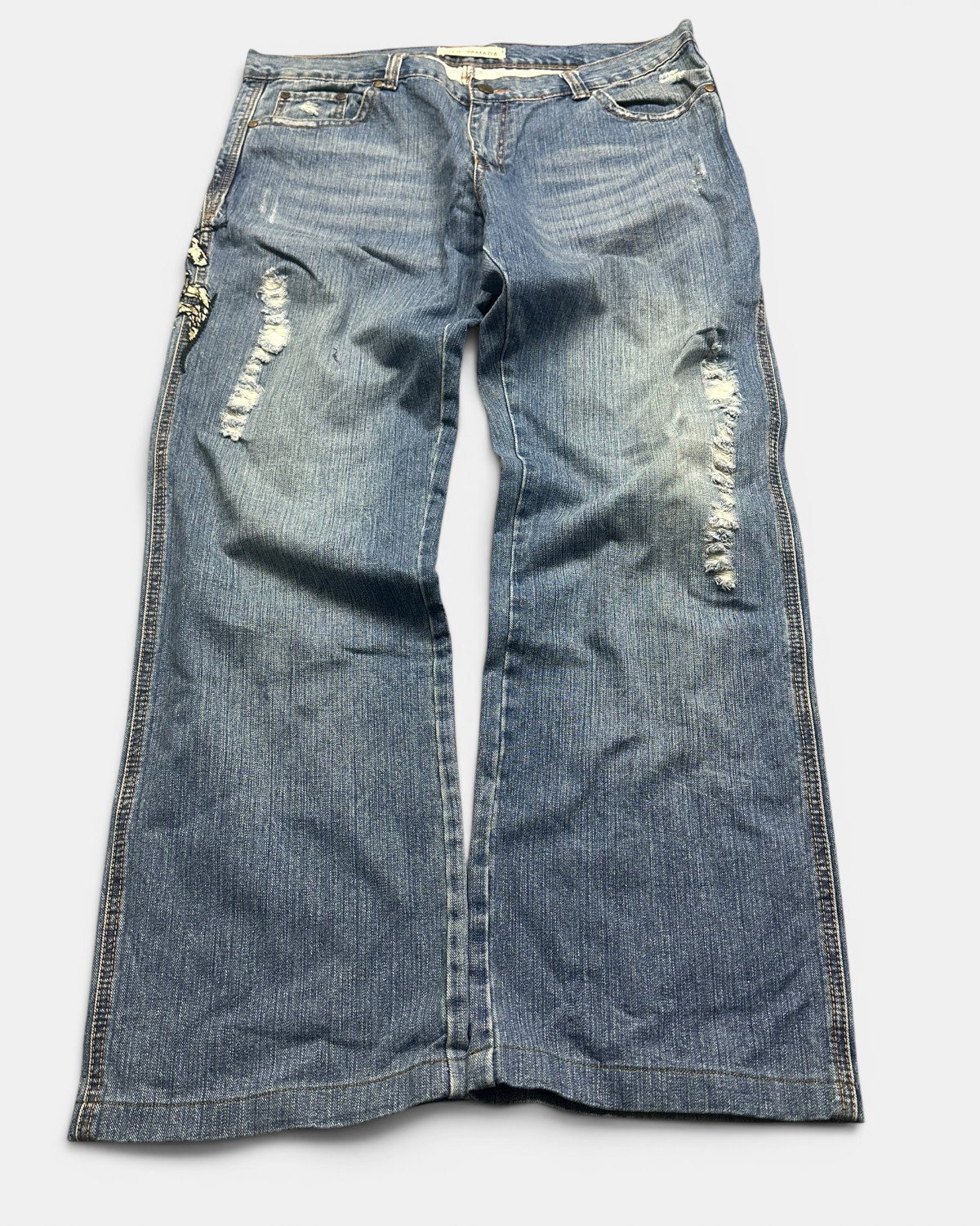 BLUE VINTAGE JAPANESE STYLE DENIM JEANS