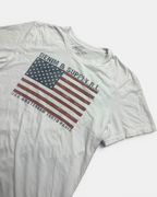 WHITE VINTAGE RALPH LAUREN DENIM & SUPPLY USA T-SHIRT