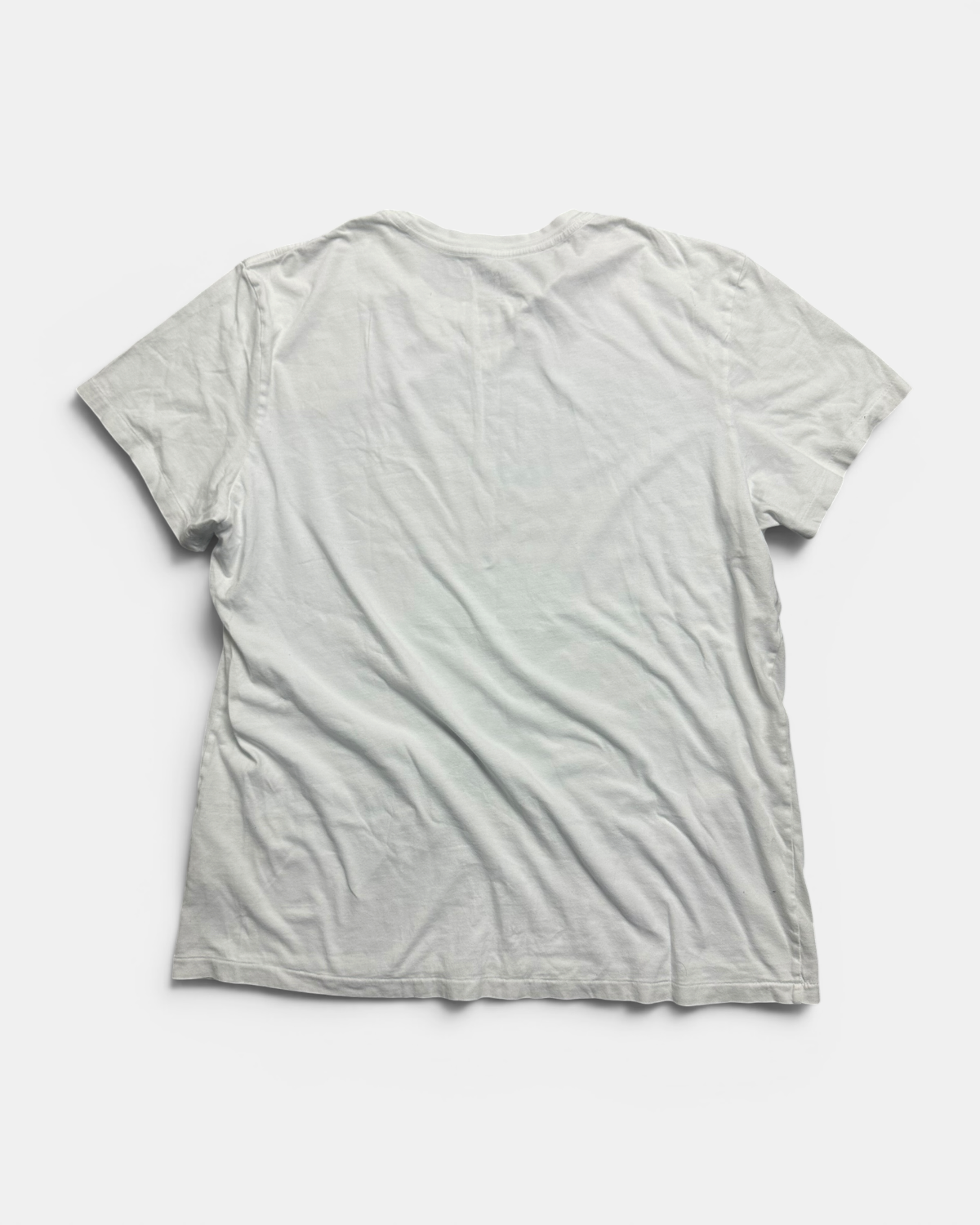 WHITE VINTAGE RALPH LAUREN DENIM & SUPPLY USA T-SHIRT