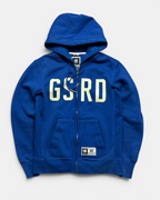 BLUE/BEIGE VINTAGE G-STAR RAW ZIP HOODIE RARE GSRD