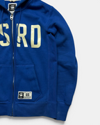 BLUE/BEIGE VINTAGE G-STAR RAW ZIP HOODIE RARE GSRD