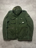 KHAKI VINTAGE DIESEL MILITARY JACKET - 2000s - L/XL