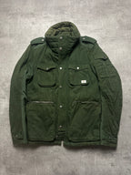KHAKI VINTAGE DIESEL MILITARY JACKET - 2000s - L/XL