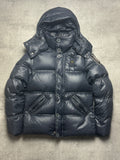 NAVY BLUE USA DOWN PUFFER JACKET - S/M