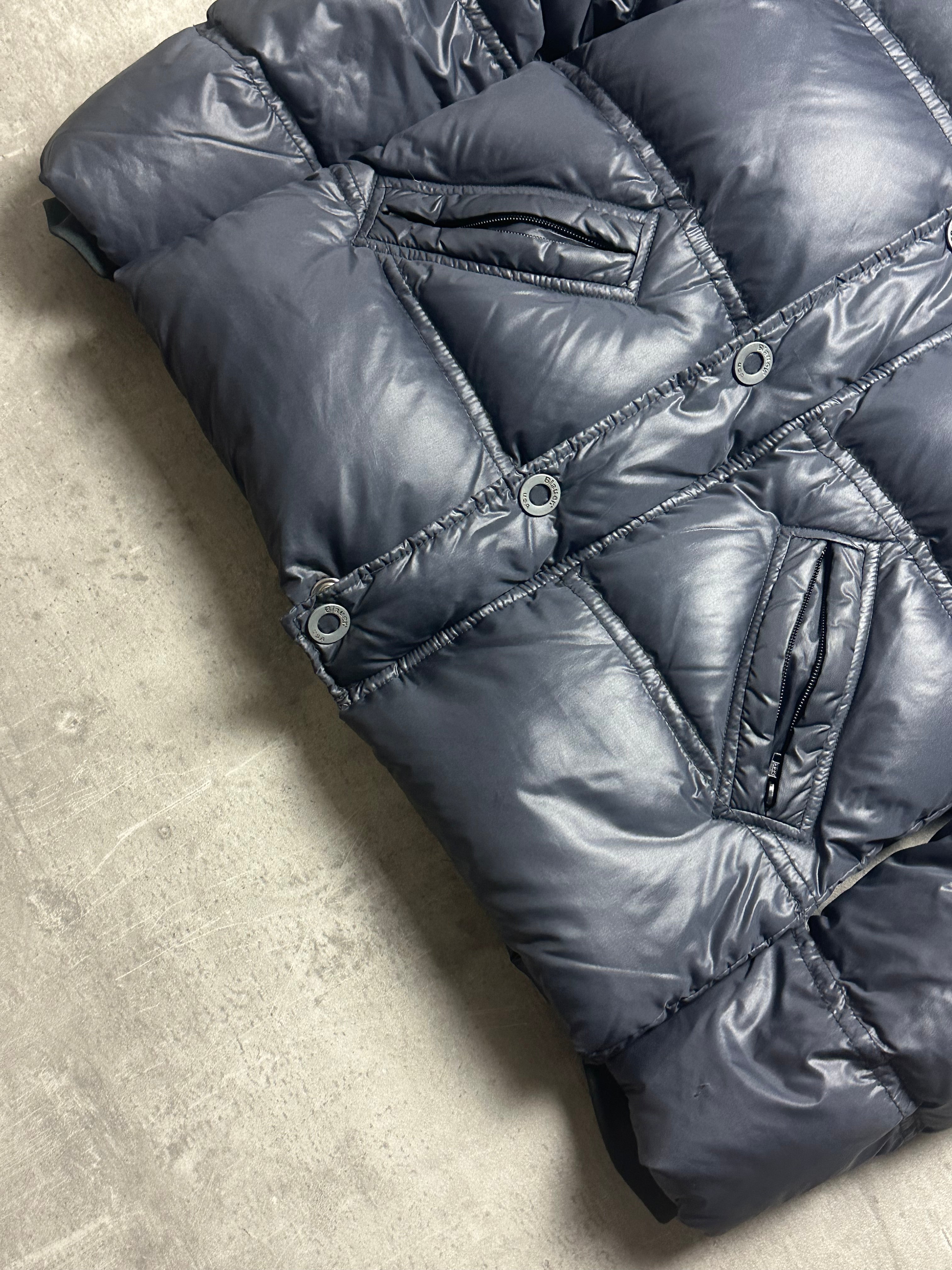NAVY BLUE USA DOWN PUFFER JACKET - S/M