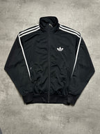BLACK VINTAGE ADIDAS FIREBIRD TRACK JACKET - 2000s - M/L