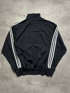 BLACK VINTAGE ADIDAS FIREBIRD TRACK JACKET - 2000s - M/L