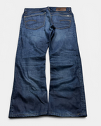 NAVY VINTAGE G-STAR RAW SELVEDGE STRAIGHT BOOTCUT DENIM JEANS