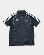 BLACK VINTAGE ADIDAS RETRO HSV POLOSHIRT