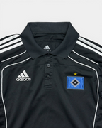 BLACK VINTAGE ADIDAS RETRO HSV POLOSHIRT