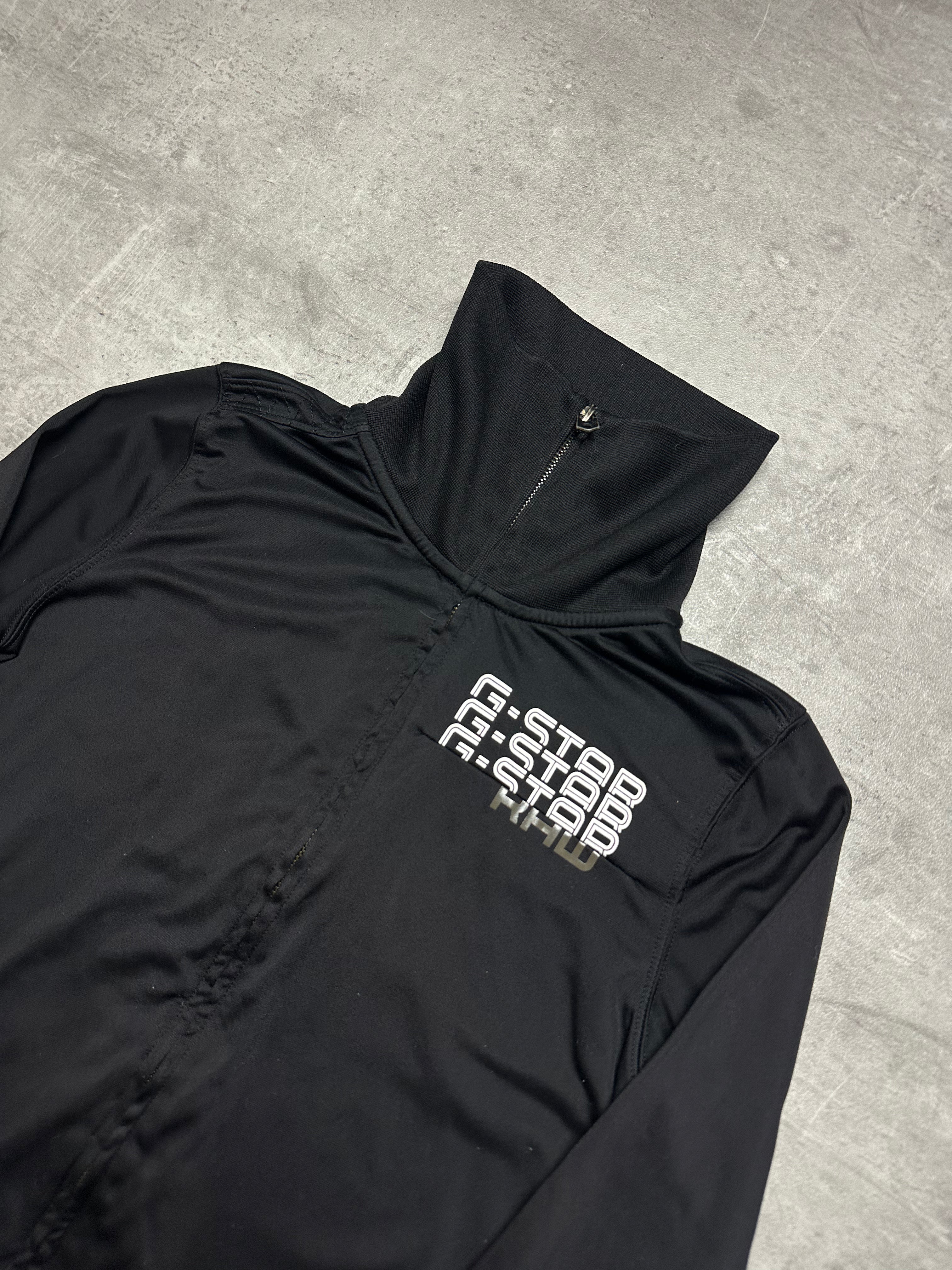 BLACK VINTAGE G-STAR RAW ZIP JACKET - 2000s - S