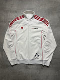 WHITE/RED VINTAGE ADIDAS I LOVE TOKYO TRACKJACKET VERY RARE - 2000s - M/L