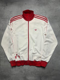 RED/WHITE VINTAGE ADIDAS TOKYO TRACKJACKET VERY RARE - 2000s - L/XL