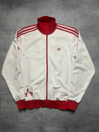 RED/WHITE VINTAGE ADIDAS TOKYO TRACKJACKET VERY RARE - 2000s - L/XL