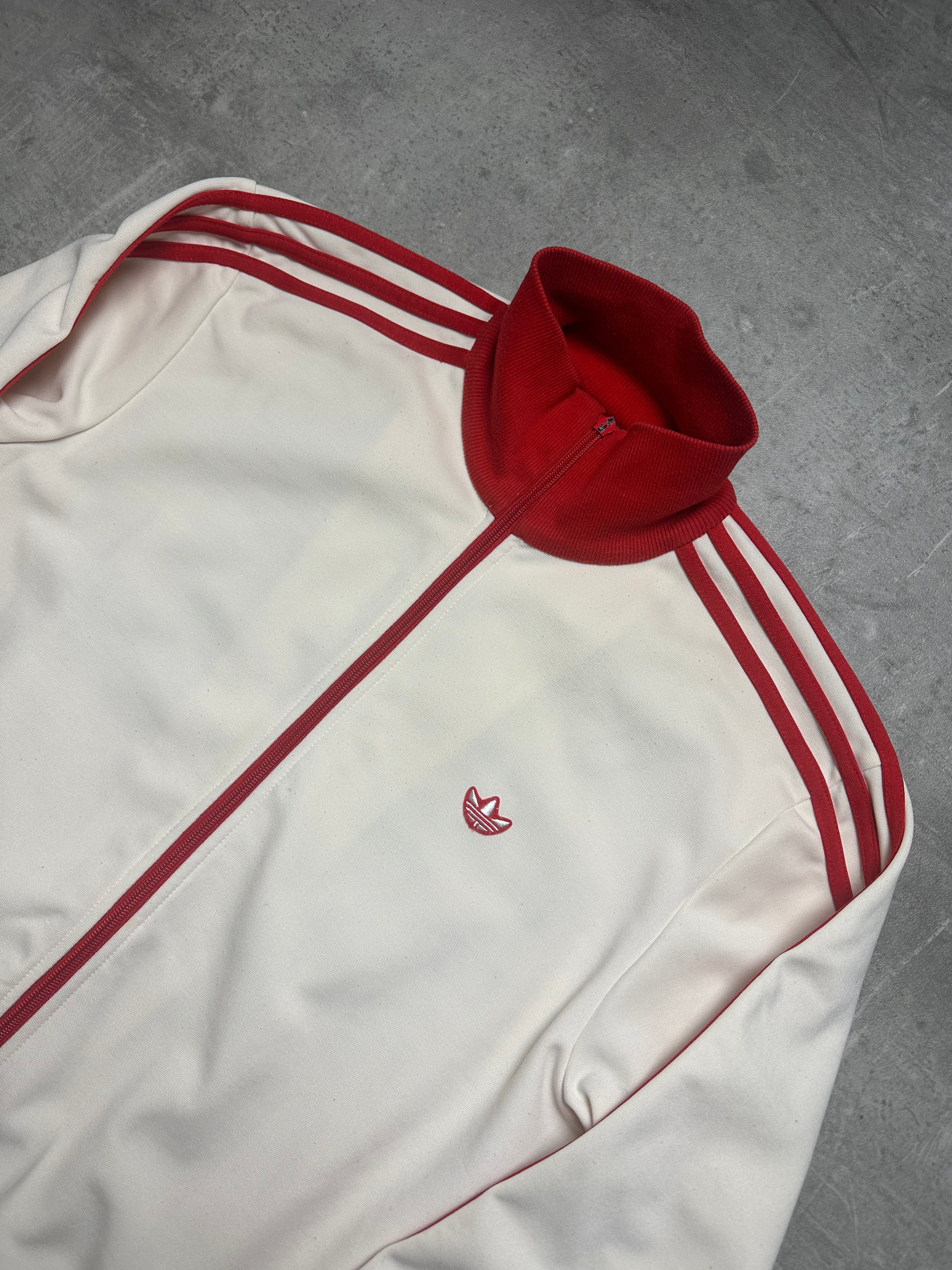 RED/WHITE VINTAGE ADIDAS TOKYO TRACK JACKET VERY RARE - 2000s - L/XL
