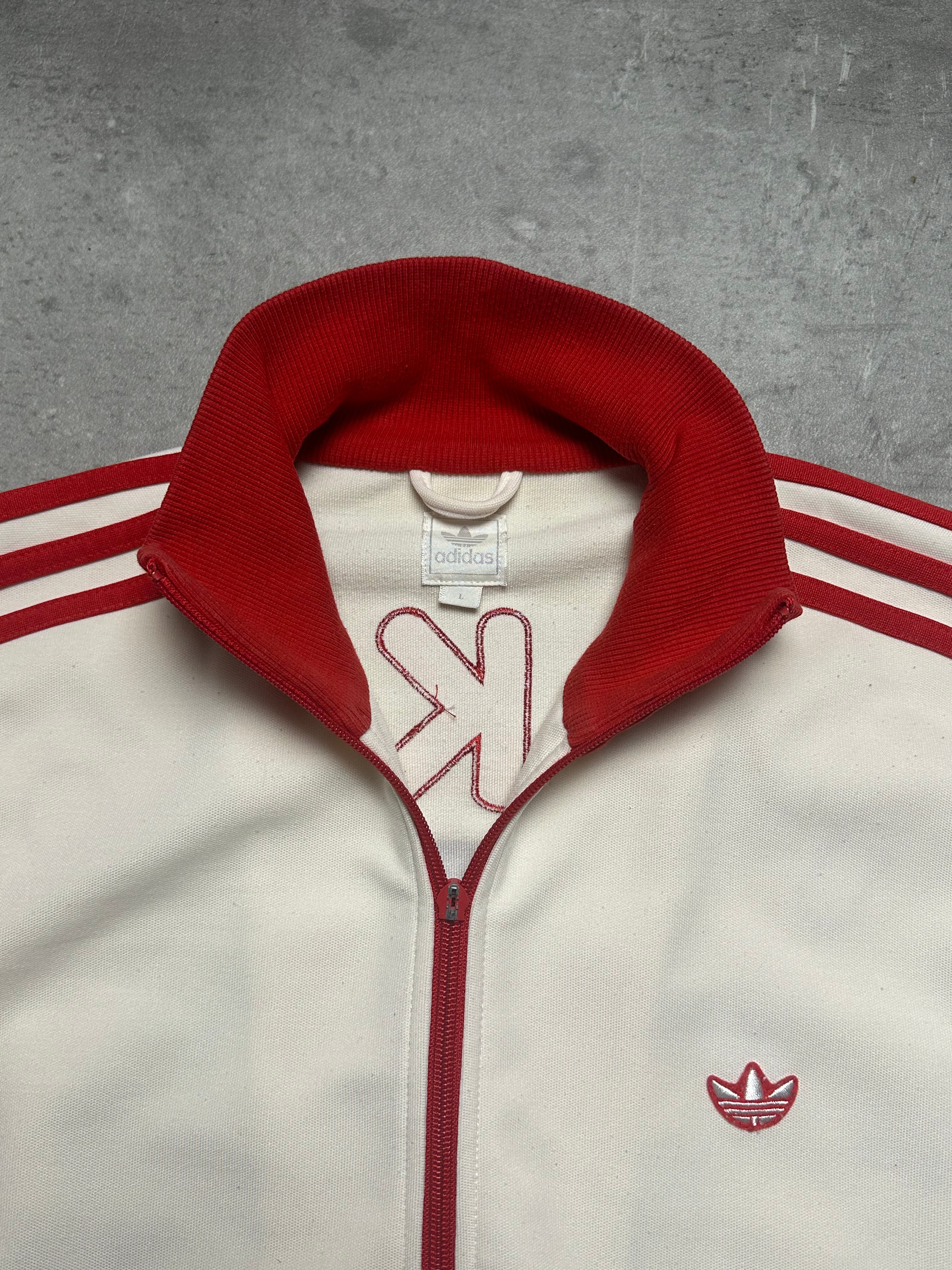 RED/WHITE VINTAGE ADIDAS TOKYO TRACK JACKET VERY RARE - 2000s - L/XL