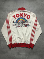 RED/WHITE VINTAGE ADIDAS TOKYO TRACKJACKET VERY RARE - 2000s - L/XL