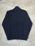 BLUE FRED PERRY ZIP KNIT - S/M