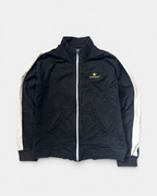 BLACK/WHITE VINTAGE CONVERSE RARE ZIP TRACKJACKET (W)