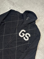 BLACK VINTAGE G-STAR RAW ZIP SWEATER - 2000s - L