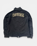 BLACK/WHITE VINTAGE CONVERSE RARE ZIP TRACKJACKET (W)
