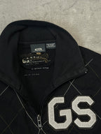 BLACK VINTAGE G-STAR RAW ZIP SWEATER - 2000s - L