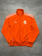 ORANGE VINTAGE ADIDAS NETHERLANDS TRACK JACKET VERY RARE - 2000s - S/M