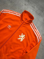 ORANGE VINTAGE ADIDAS NETHERLANDS TRACK JACKET VERY RARE - 2000s - S/M