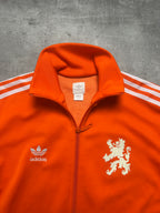 ORANGE VINTAGE ADIDAS NETHERLANDS TRACK JACKET VERY RARE - 2000s - S/M