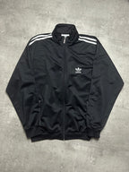 BLACK VINTAGE ADIDAS TRACKJACKET - 2000 - S/M