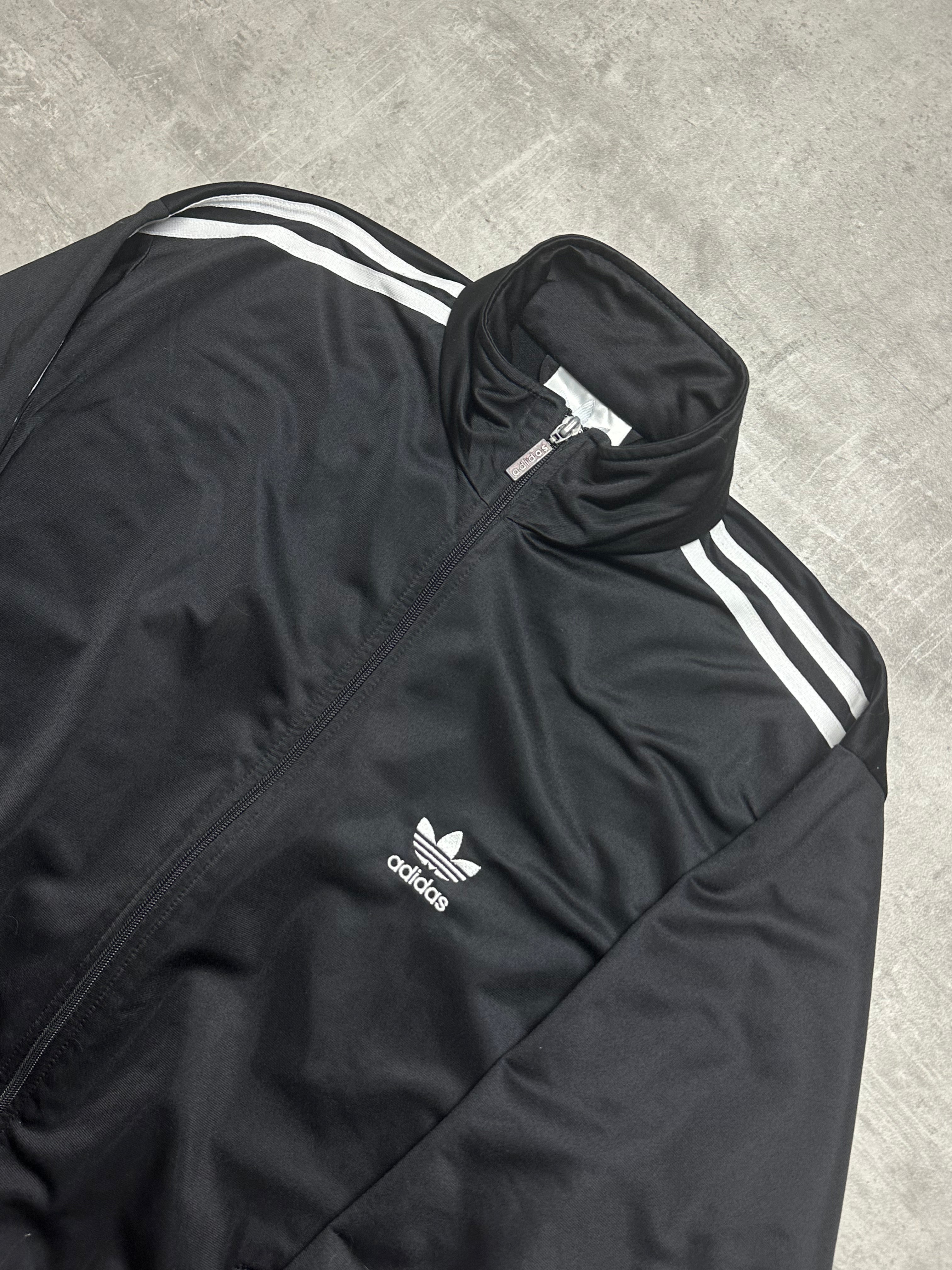 BLACK VINTAGE ADIDAS TRACKJACKET - 2000 - S/M