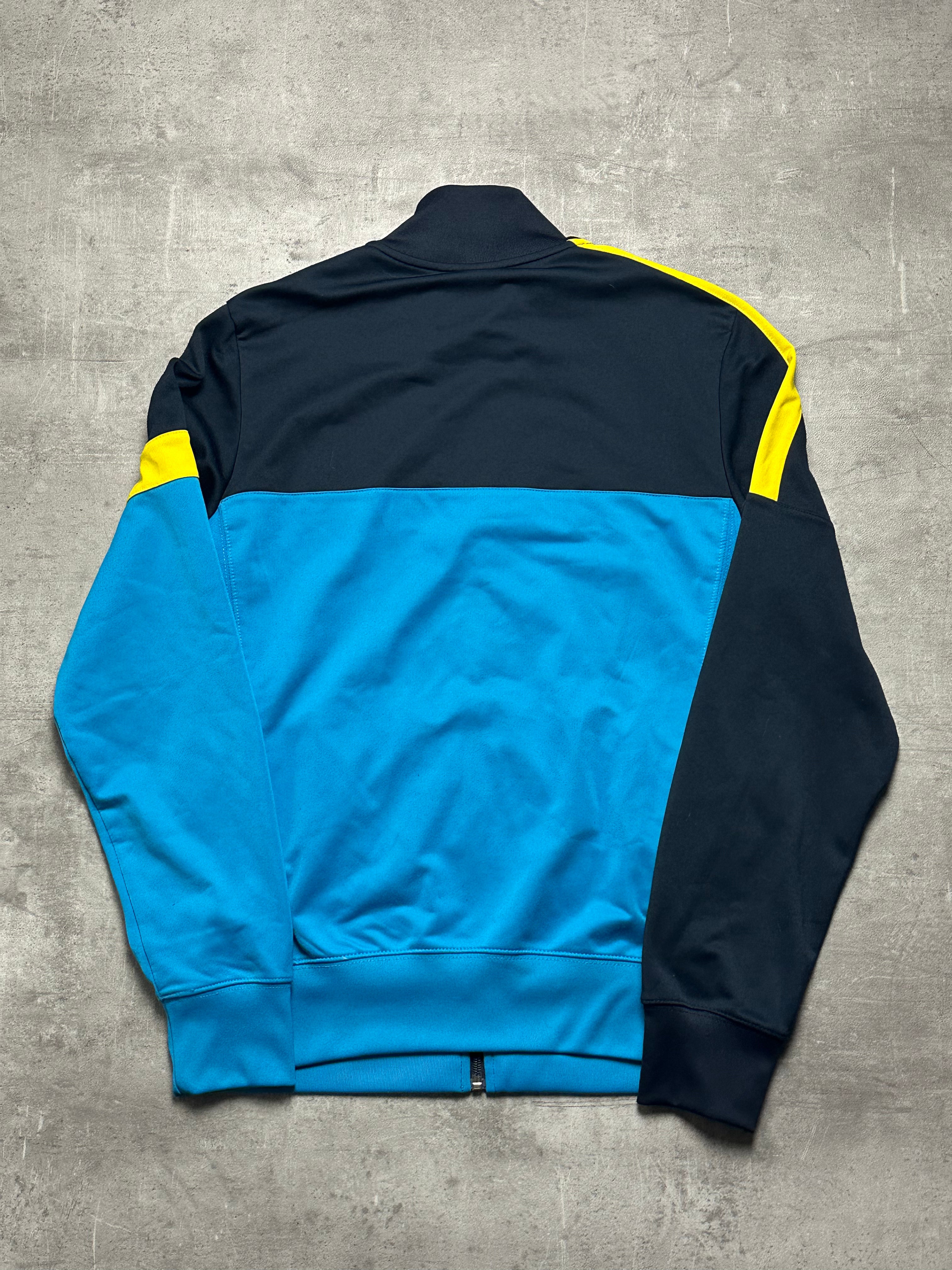 BLACK/BLUE VINTAGE NIKE FC BARCELONA TRACKJACKET - 2000s - S/M