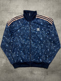 BLUE VINTAGE ADIDAS LIVERPOOL TRACKJACKET - 2000s - M/L