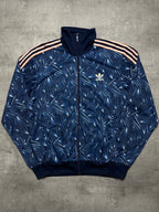 BLUE VINTAGE ADIDAS LIVERPOOL TRACKJACKET - 2000s - M/L
