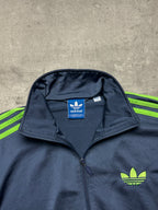 BLUE/GREEN VINTAGE ADIDAS FIREBIRD TRACKJACKET - 2000s - M/L