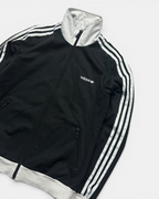 BLACK/WHITE VINTAGE ADIDAS RETRO FIREBIRD TRACKJACKET (W)