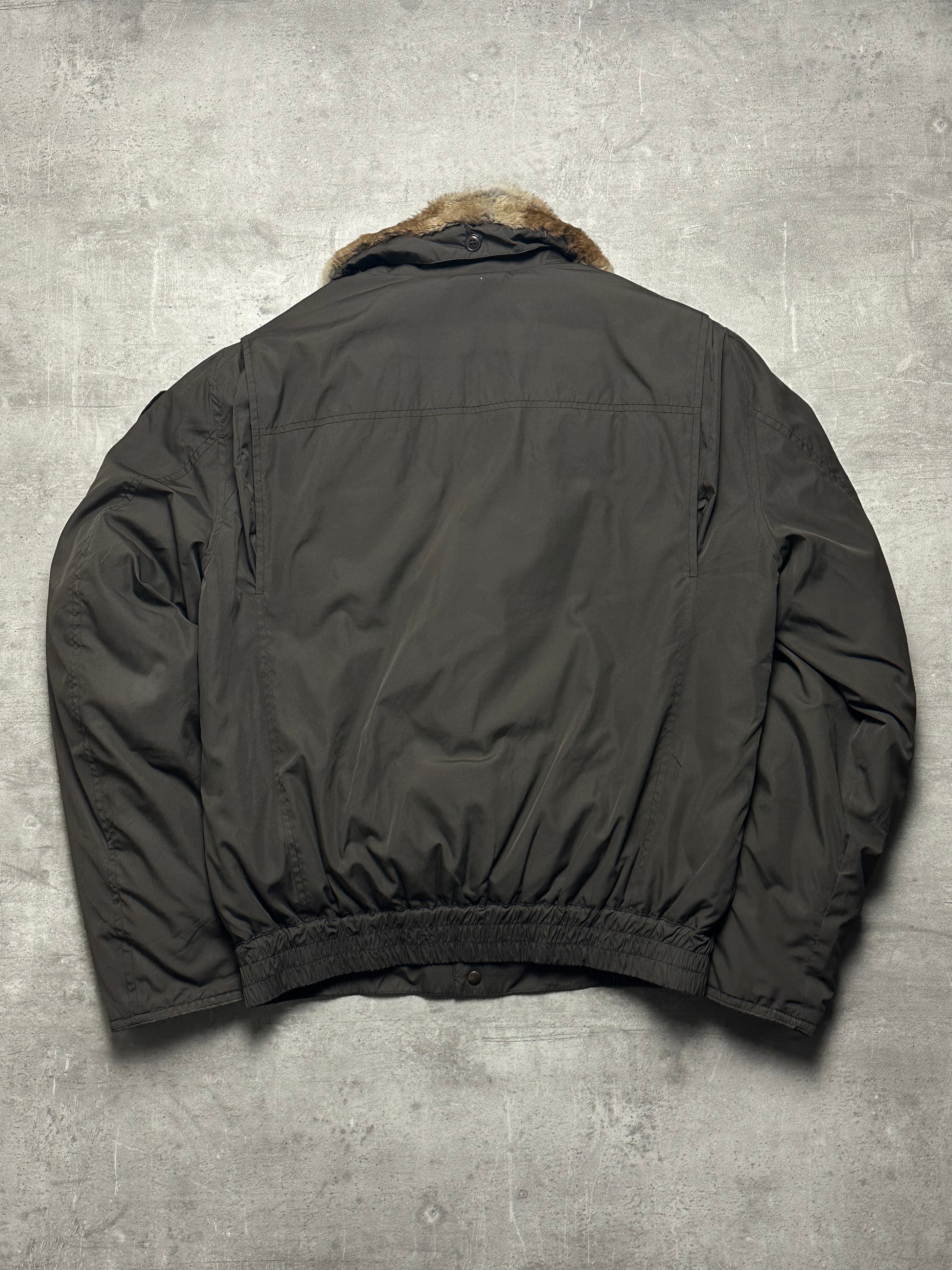 KHAKI BLUE USA DOWN JACKET - M/L