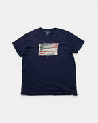 NAVY VINTAGE RALPH LAUREN DENIM & SUPPLY USA T-SHIRT