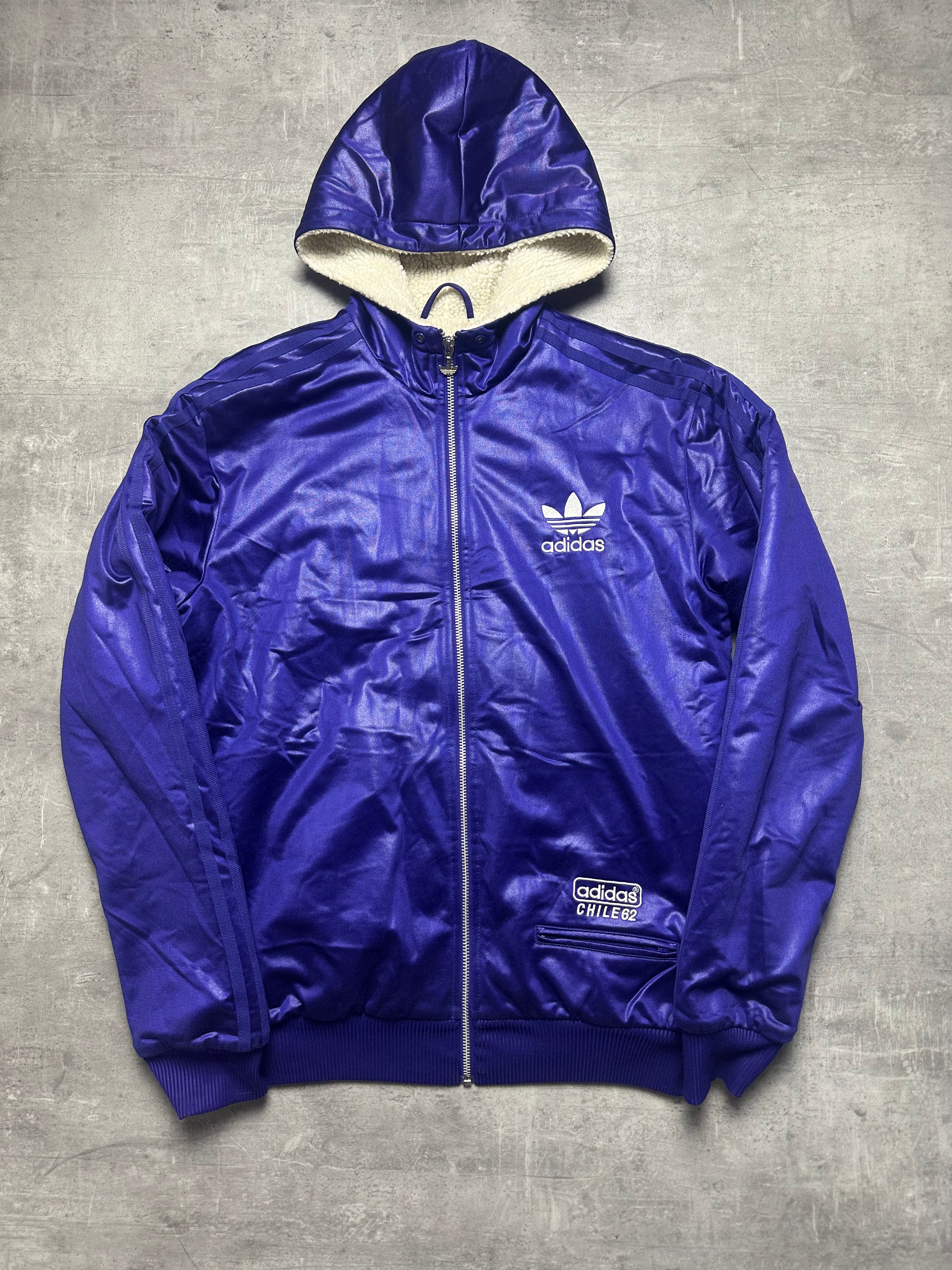 PURPLE VINTAGE ADIDAS CHILE62 FEAR JACKET - 2000s - M/L