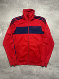 RED/NAVY VINTAGE ADIDAS TRACKJACKET - 2000s - M/L