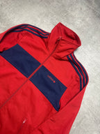RED/NAVY VINTAGE ADIDAS TRACKJACKET - 2000s - M/L